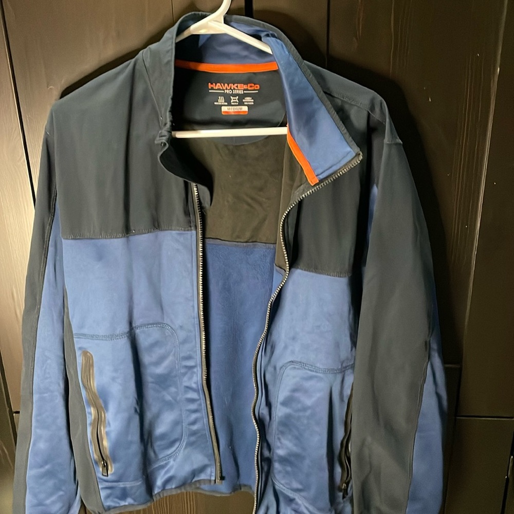 Hawke & Co Jacket Pro series Blue on Blue Size M